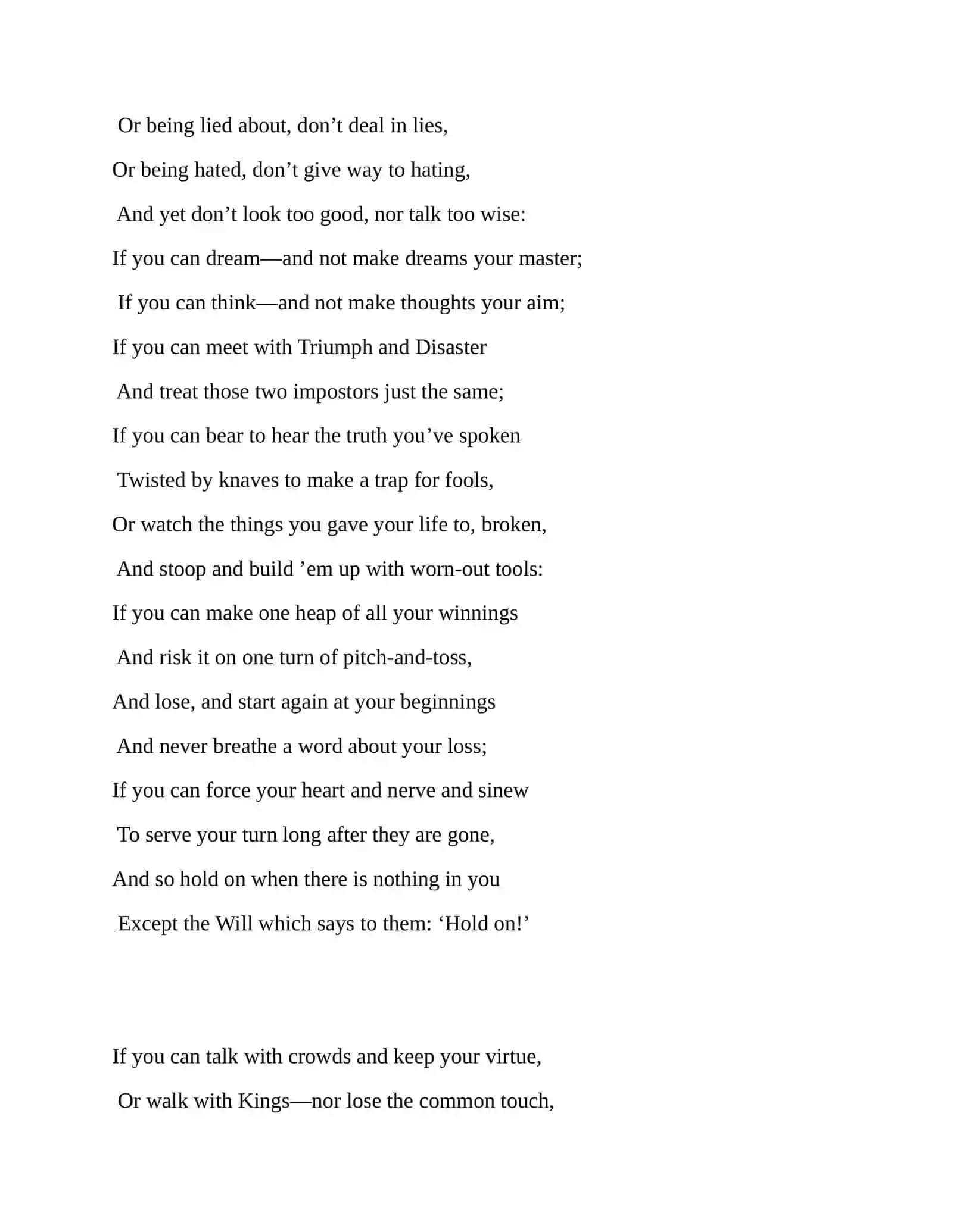If— by Rudyard Kipling 4