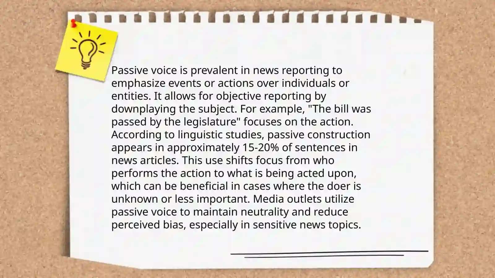 Passive Voice in Scientific Writing 4