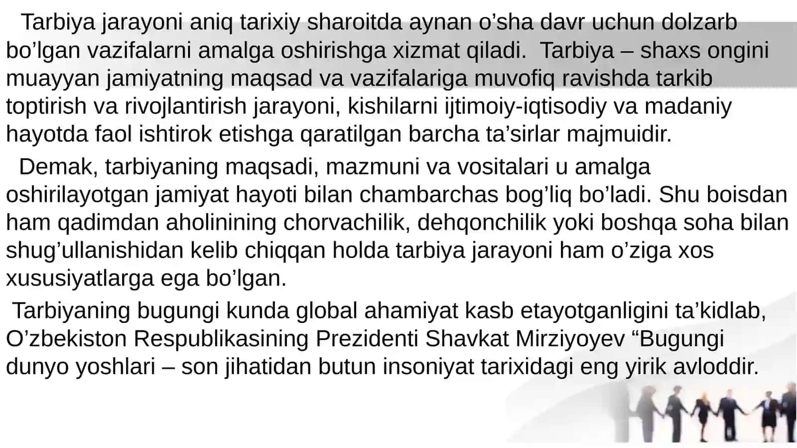 OILADA TARBIYA ASOSLARI 4