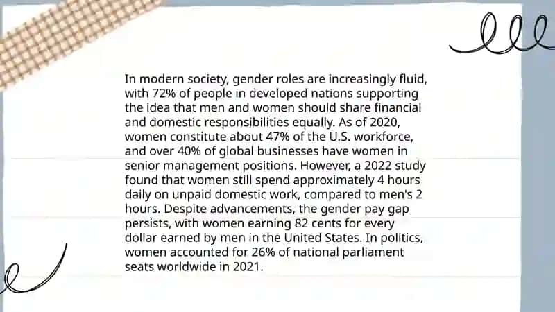 Male |female roles, telephone technology 4