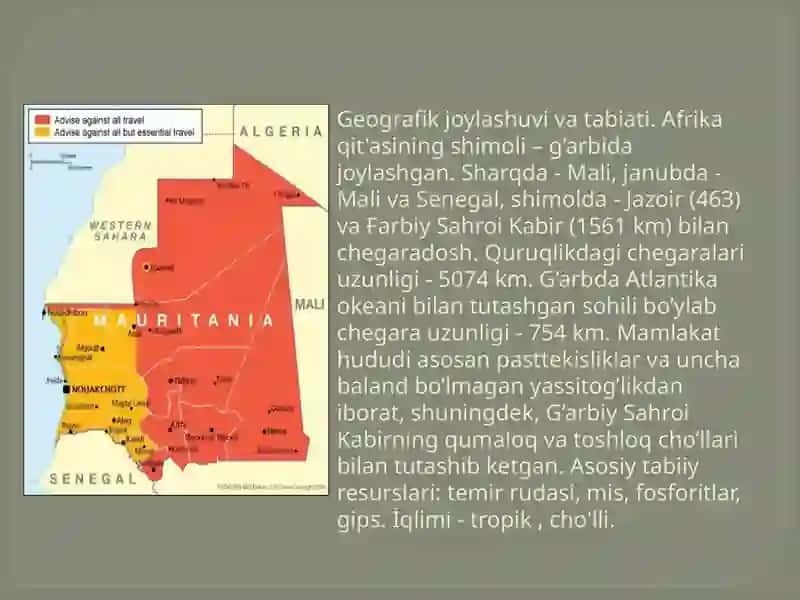 Mavritaniya Islom Respublikasi 4