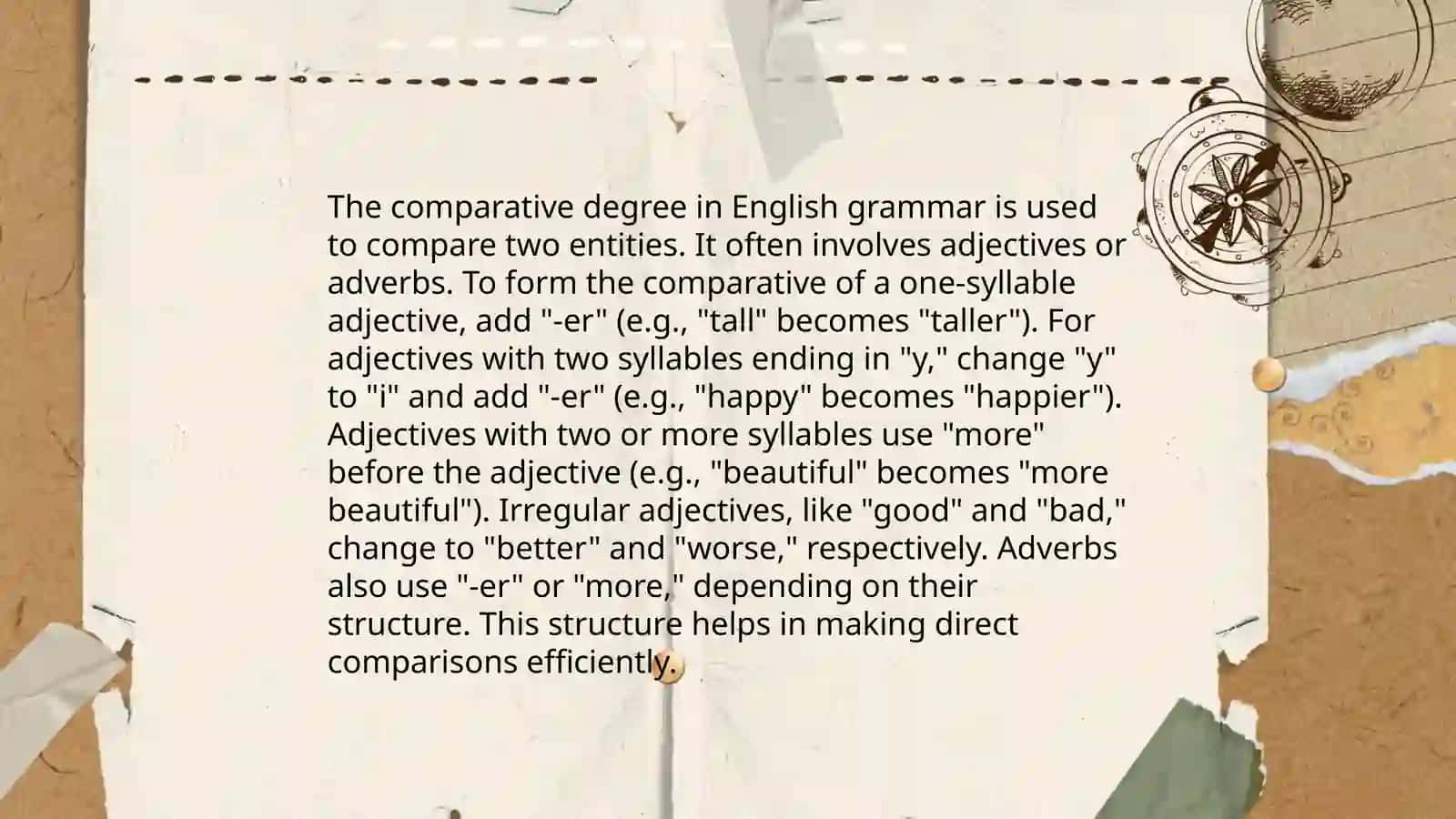 Adjectiv degre 4