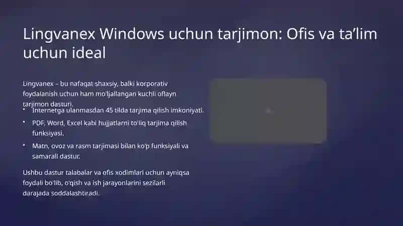 Offlayn tarjimon dasturlar 4