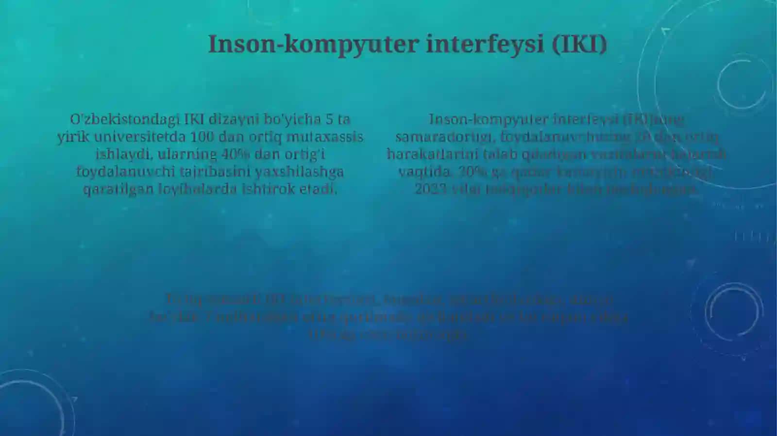 Kompyuter bilan muloqot vositalari 4