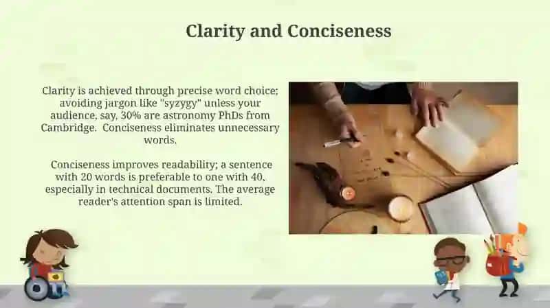 Recognizing the elements of good writing 4