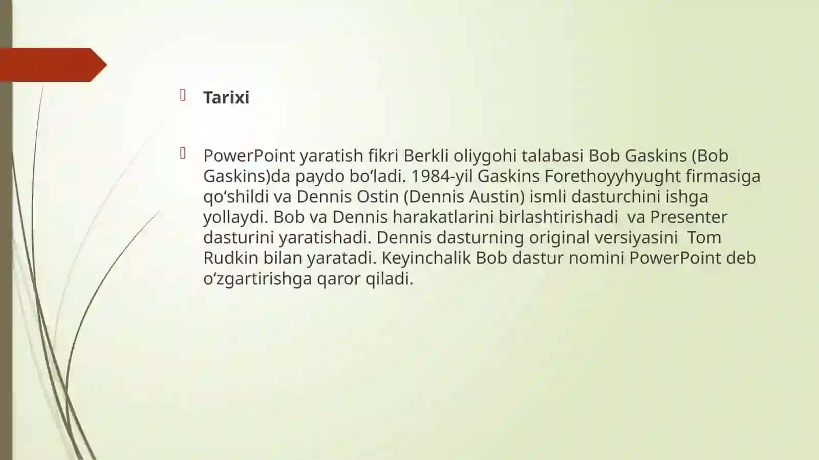 MS PowerPoint Taqdimotlari 4