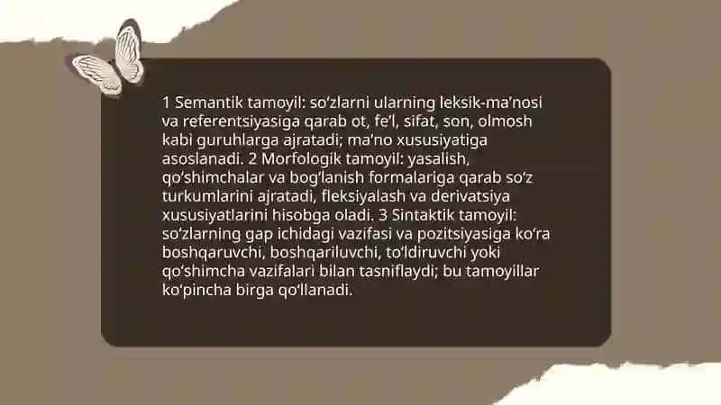 So‘z turkumlari va ularni guruhlash tamoyillari 4