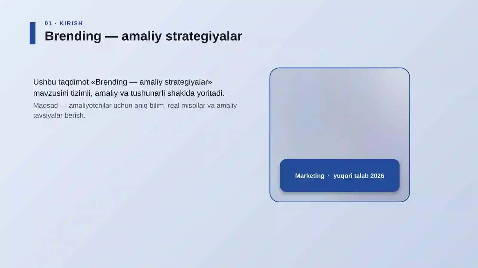 Brending — amaliy strategiyalar 4