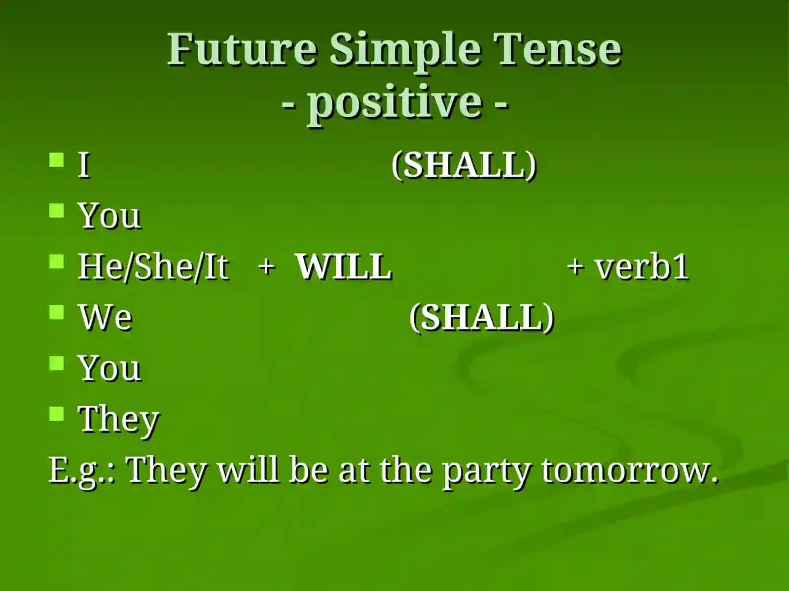 Future Tenses 4
