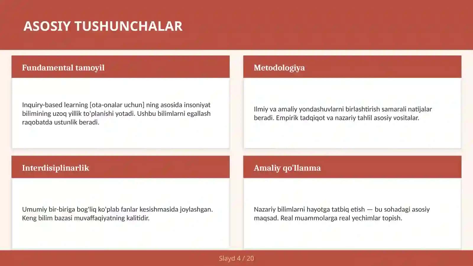 Inquiry-based learning [ota-onalar uchun] 4