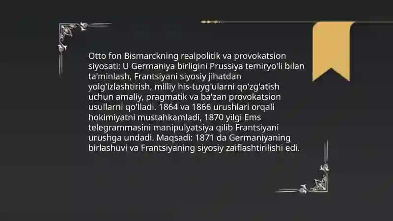Fransiya - Prussiya urushining sabablari 4