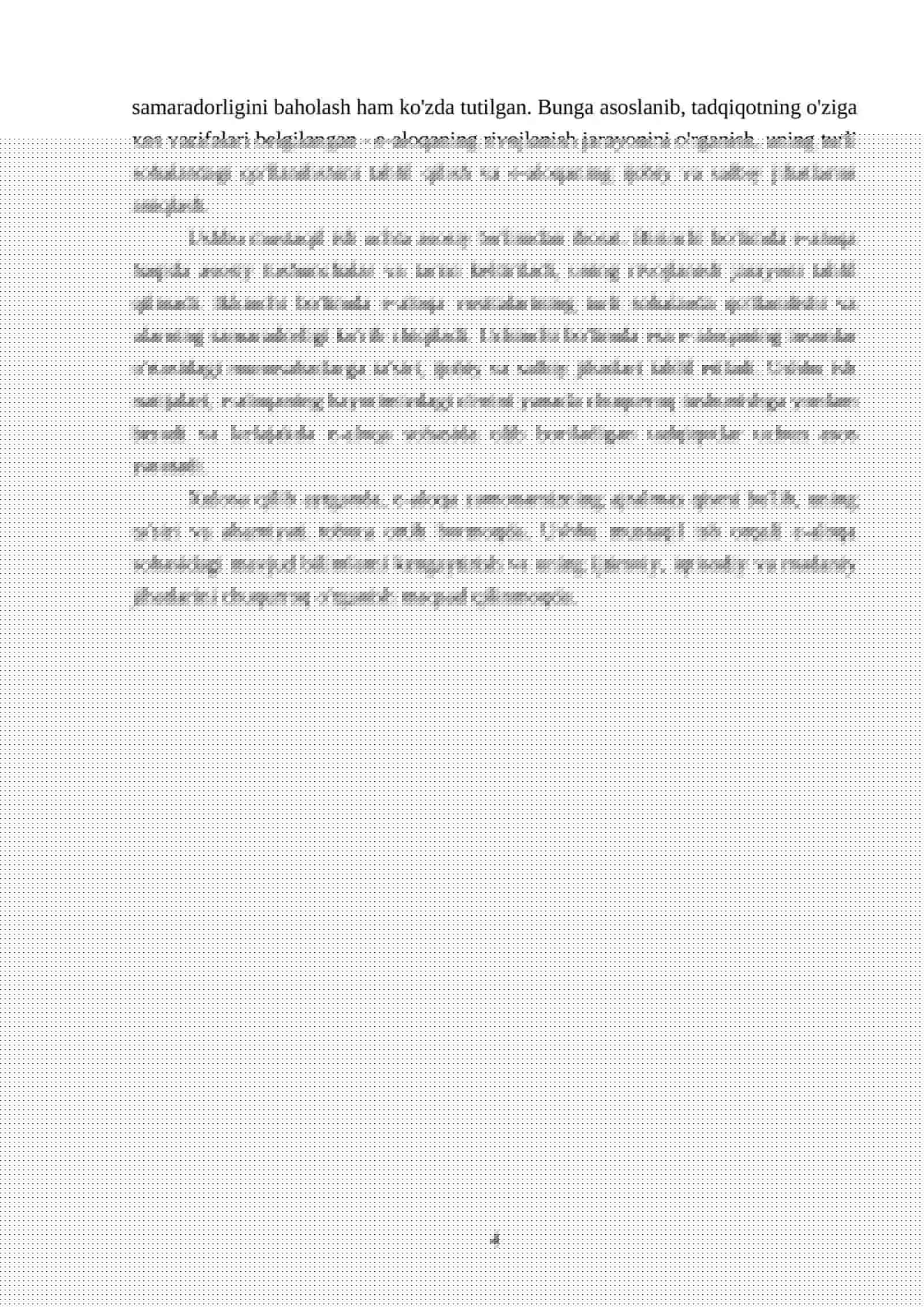 Communication (A survey on e-communicating) 4