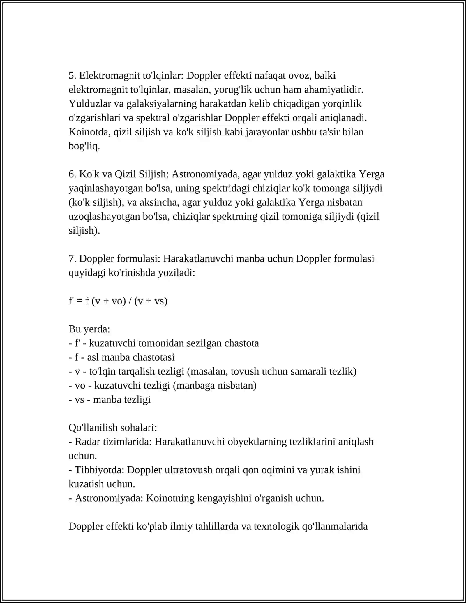 Doppler Effekti 4