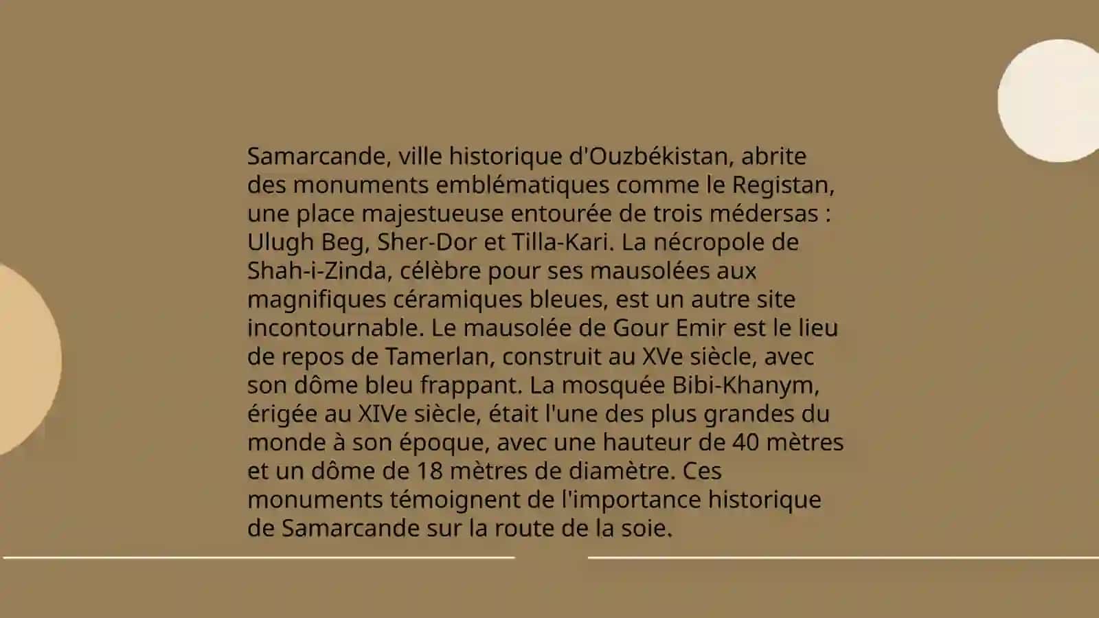 Une visite а Samarkand 4