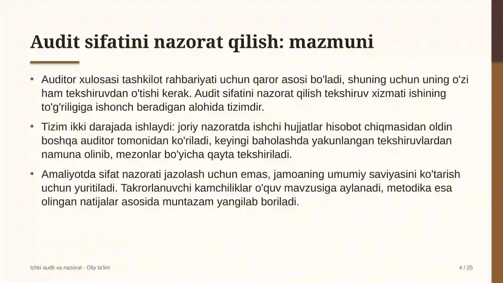Yuridik firmalarda audit sifatini nazorat qilish 4