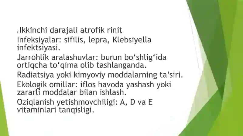 Atrofik rinit 4