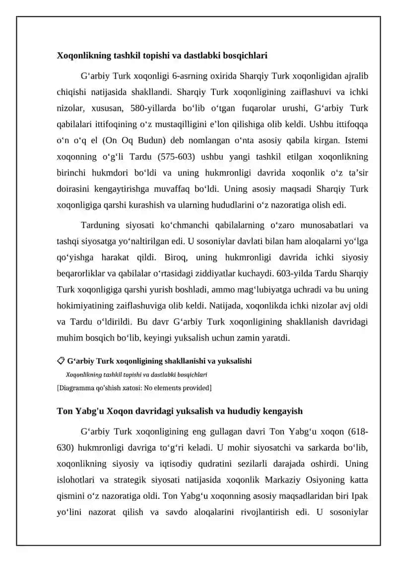 G'arbiy Turk xoqonligi 4