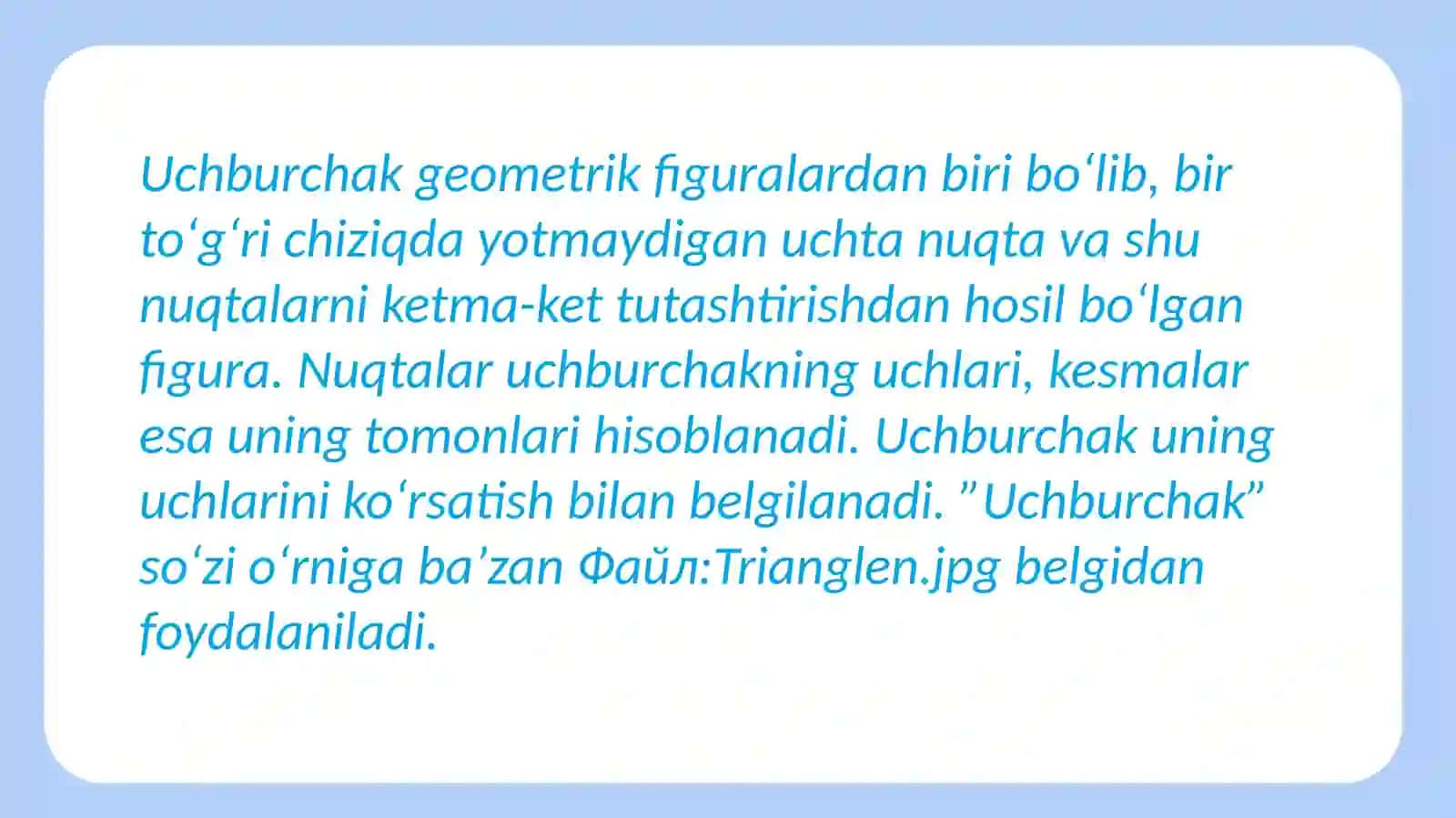 Figuralar yuzasini topishga doir masalalar 4