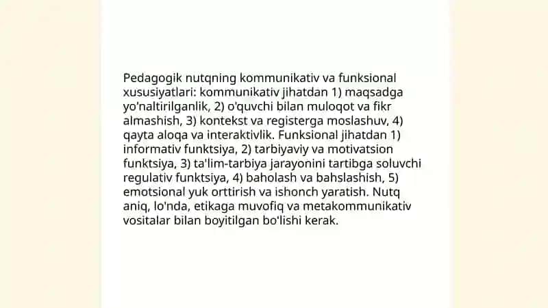 Pedagogning kasbiy nutqi 4