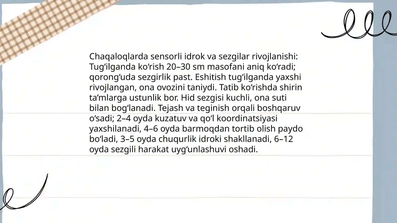 Chaqaloqlik davrining psixologik xususiyatlari 4