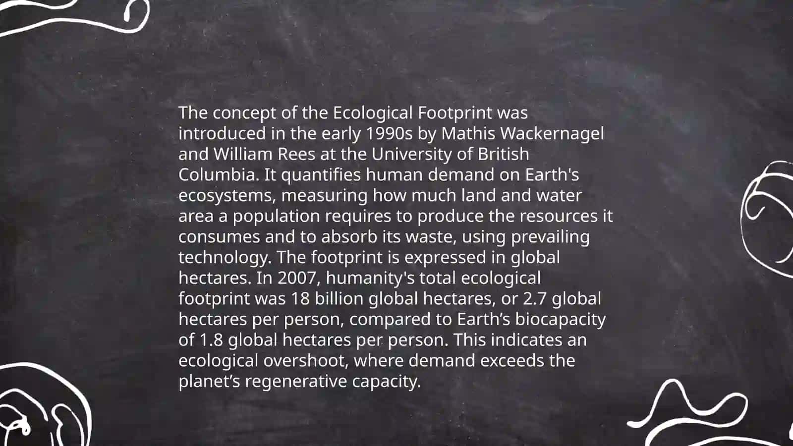 Ecological footprint 4