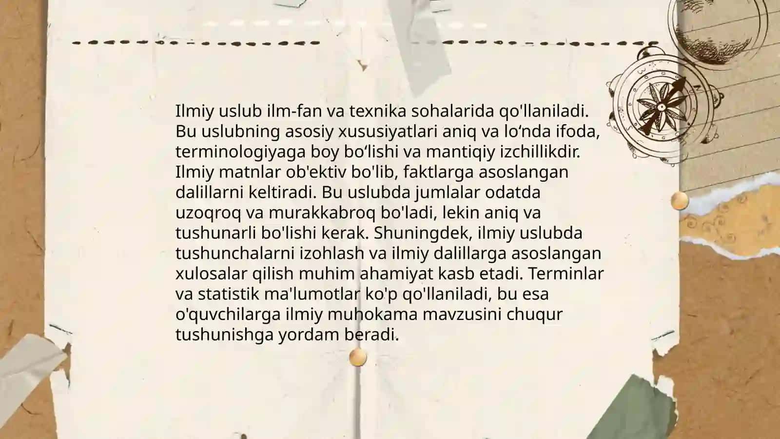 Ilmiy uslub janrlari 4