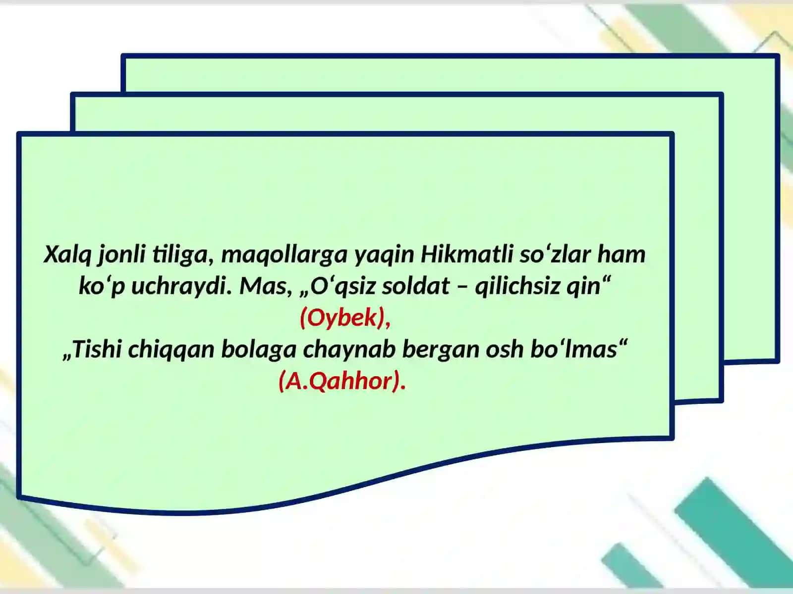 Hikmatli so‘zlar 4