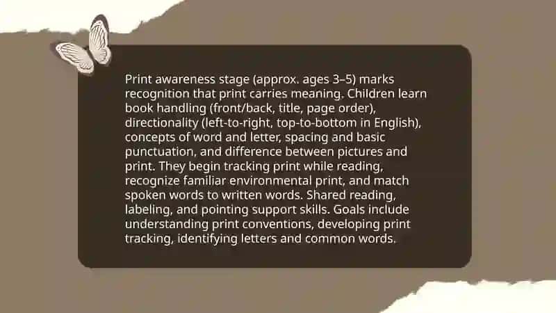 Reading development stages 4