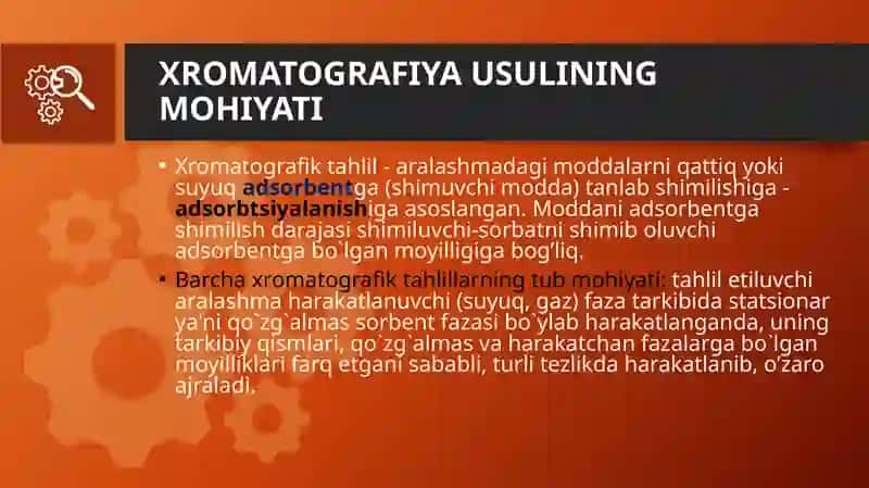 XROMATOGRAFIK ANALIZ USULLARI 4