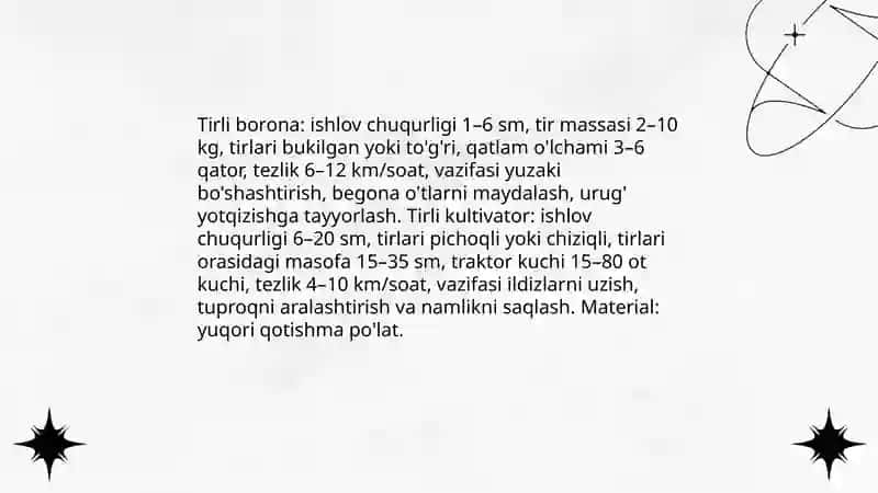 Diskli boronalar turlari va ishlash prinsipi 4