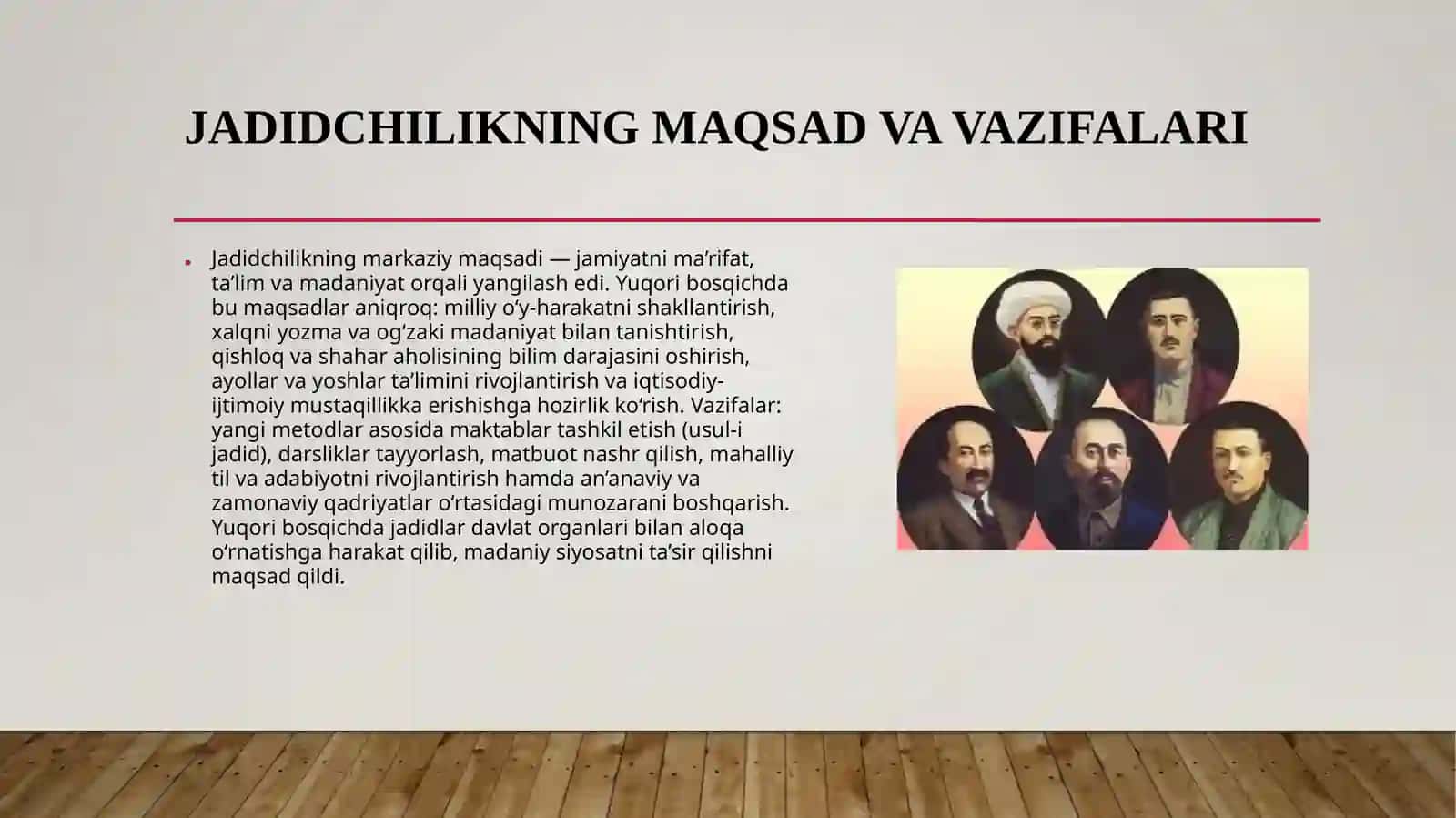 Jadidchilik harakatining vujudga kelishi va tarixiy sharoiti 4