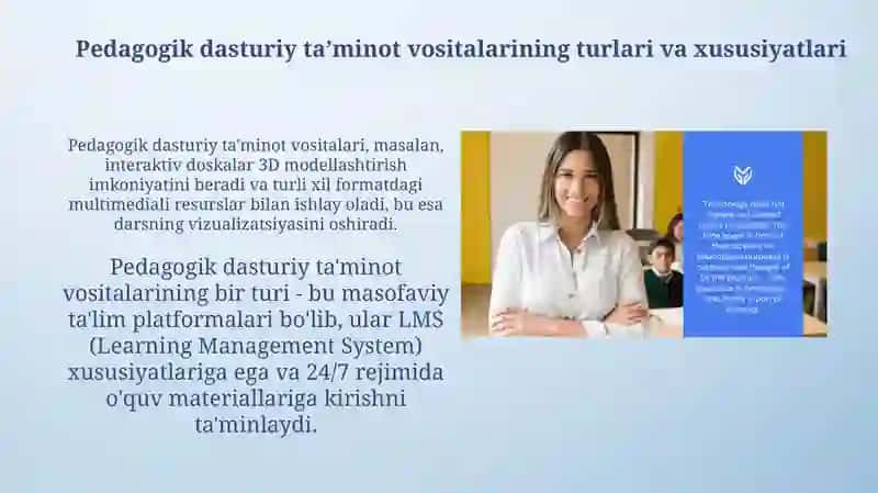 O‘zbekistonda ta’lim jarayonida pedagogik dasturiy vositalardan foydalanish tajribasi 4
