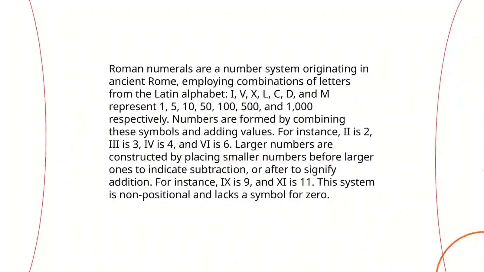 Numerals 4
