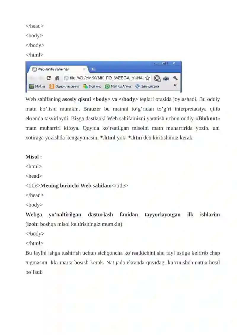 Googleda web sahifa yaratish 4