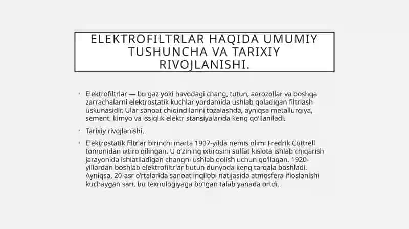 Elektrofiltrlar 4