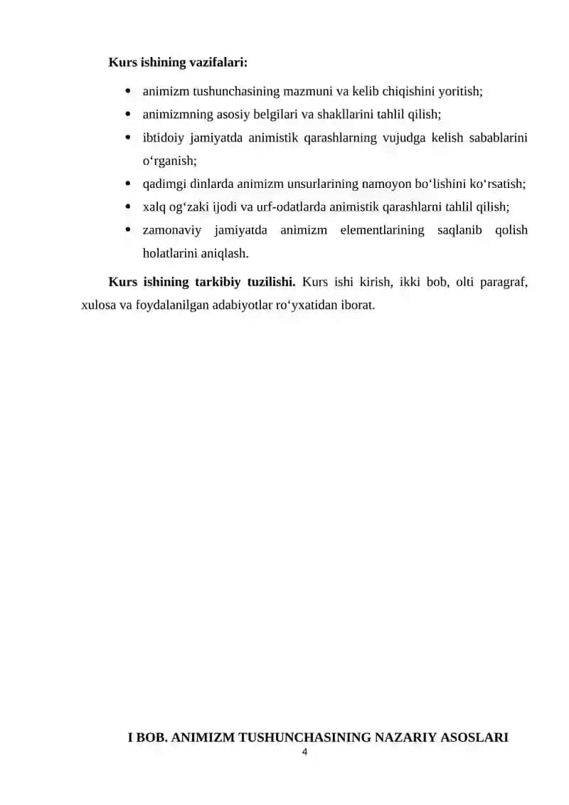 Animizmning Diniy va Madaniy Hayotdagi O‘rni 4