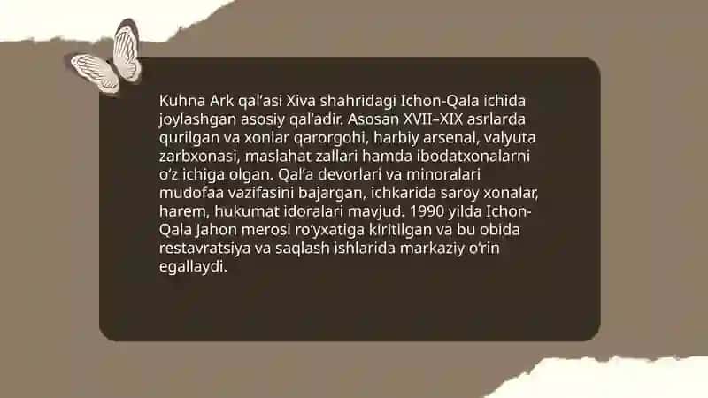 Xorazm tarixiy obidalar 4