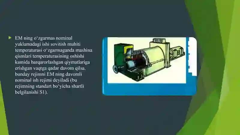 Elektr mashinalarning qizishi va sovitish tizimlari 4