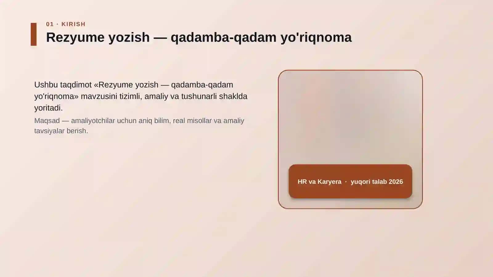 Rezyume yozish — qadamba-qadam yo'riqnoma 4