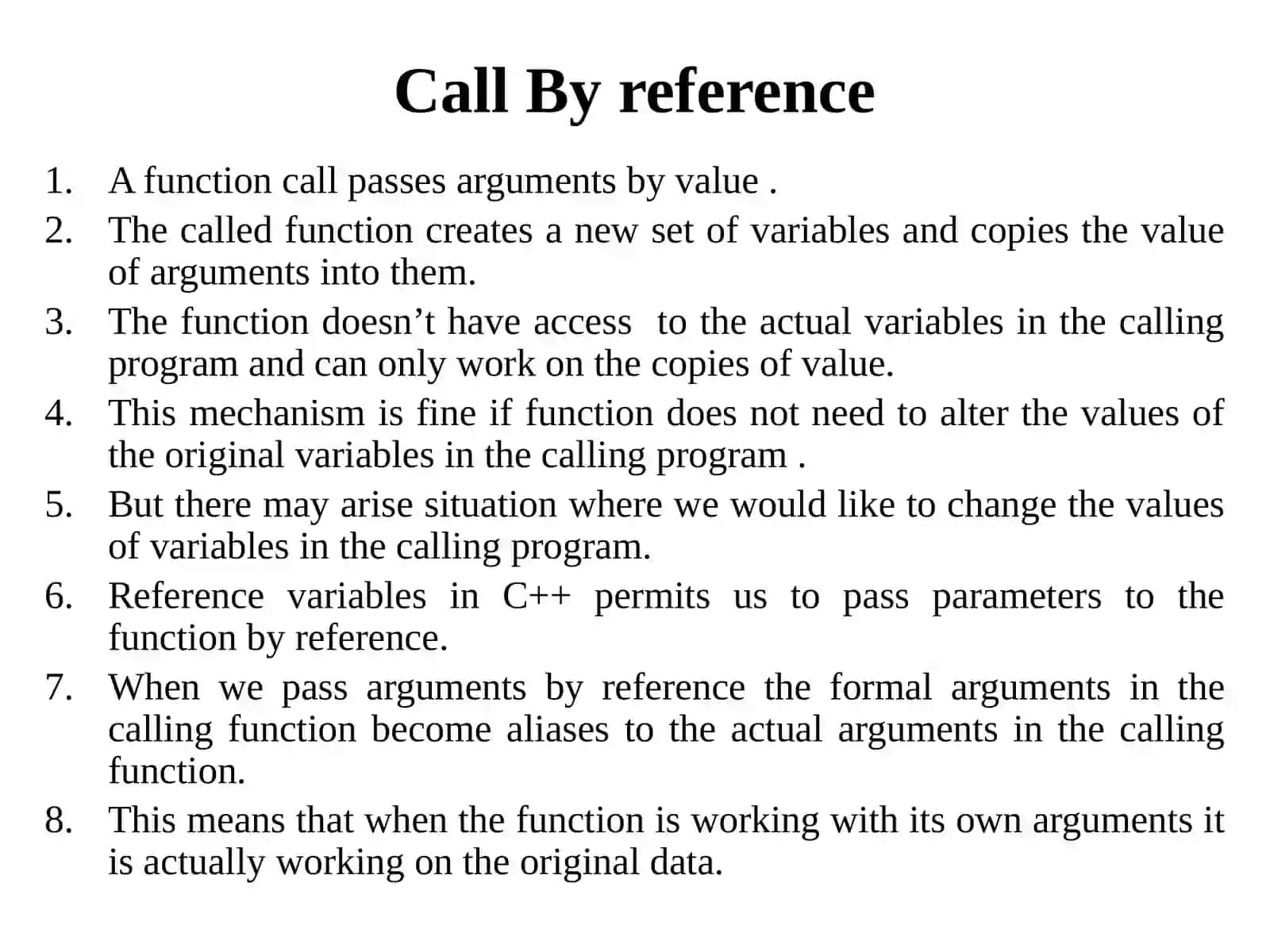 Reference Variable 4