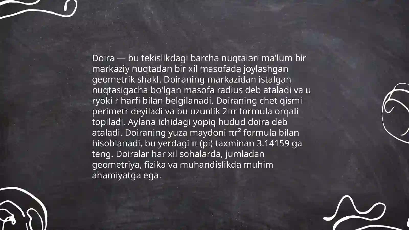 Geometrik masalalar 4