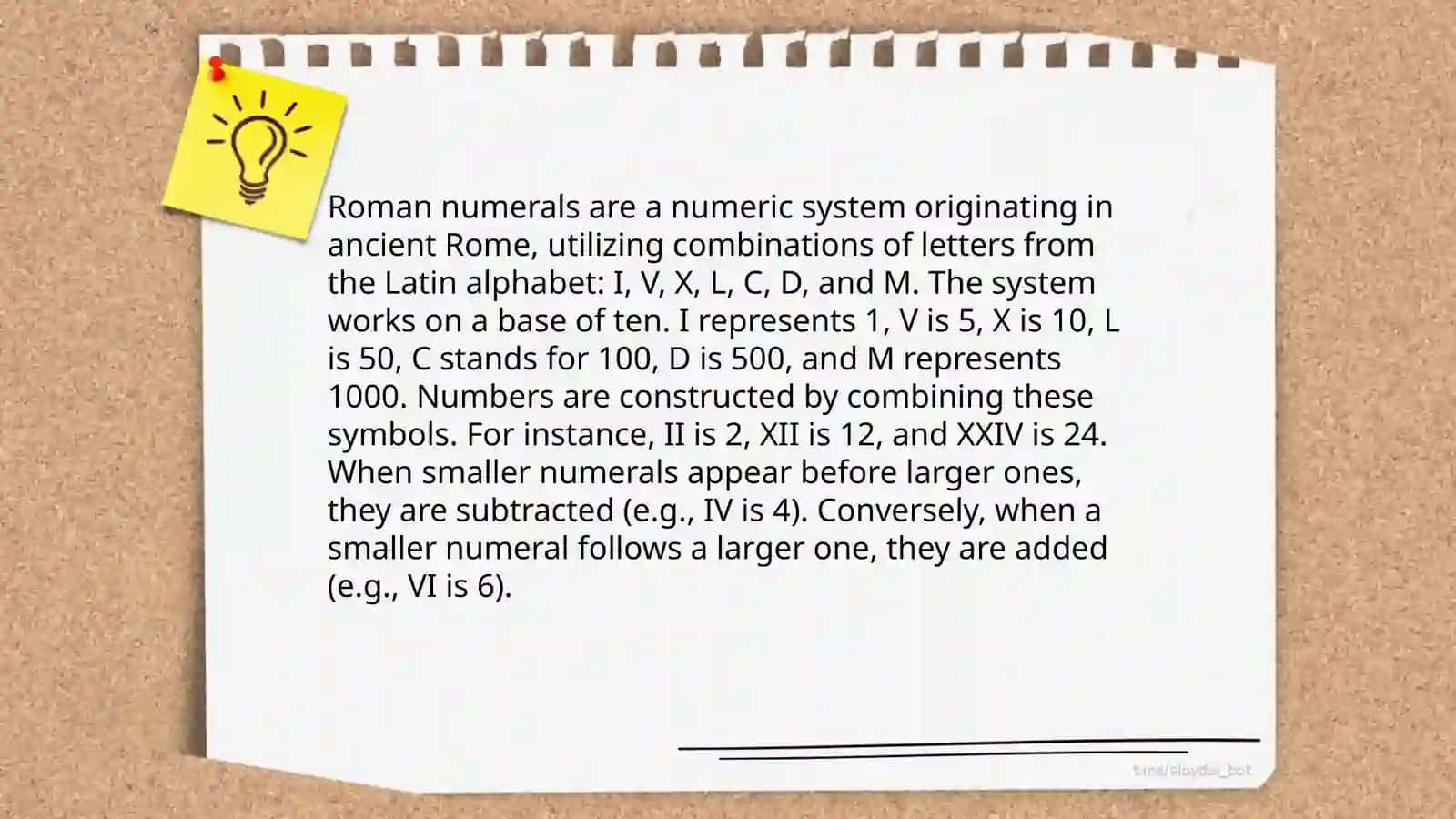 Numerals 4
