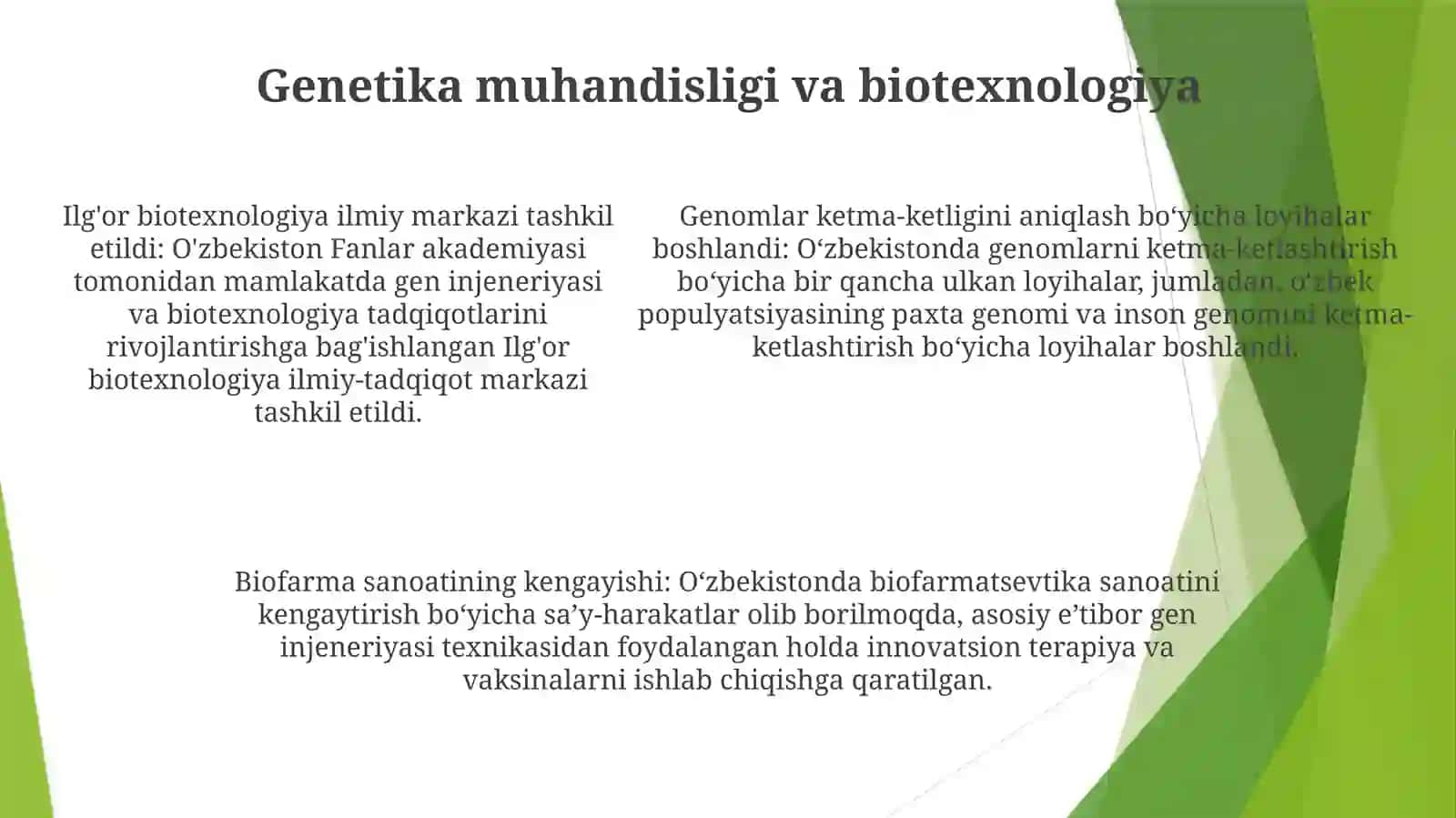 O‘zbekistonning ilmiy yutuqlari 4