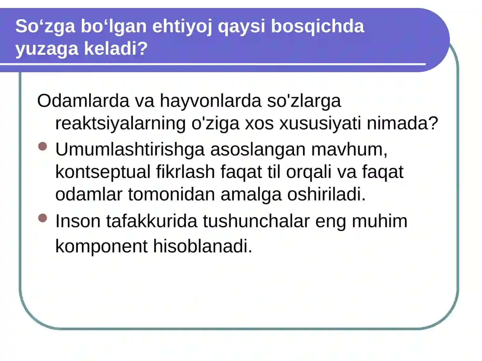 TIL VA YOSH 4