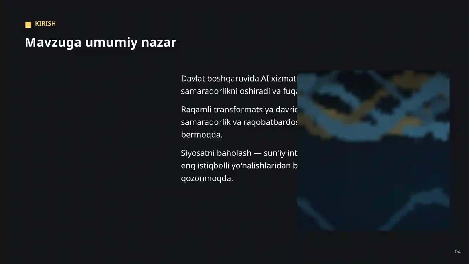 AI Davlat Boshqaruviga Kirish 4
