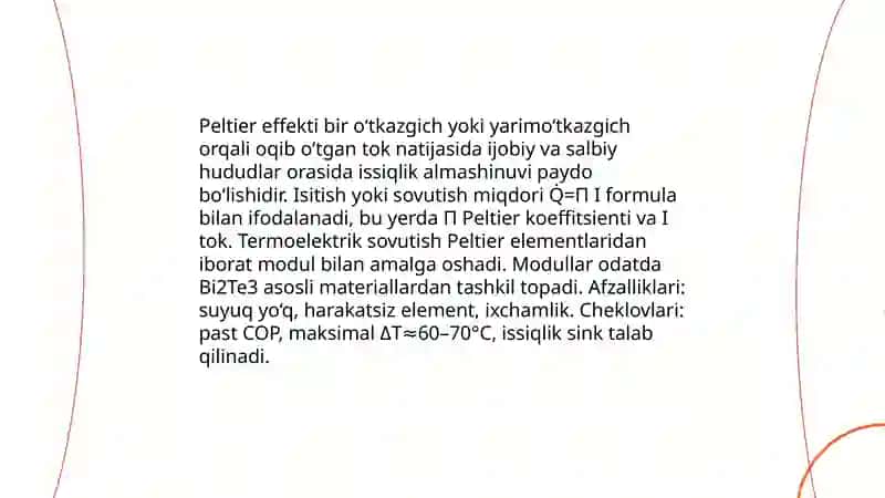 Termoeletrik hodisalar 4