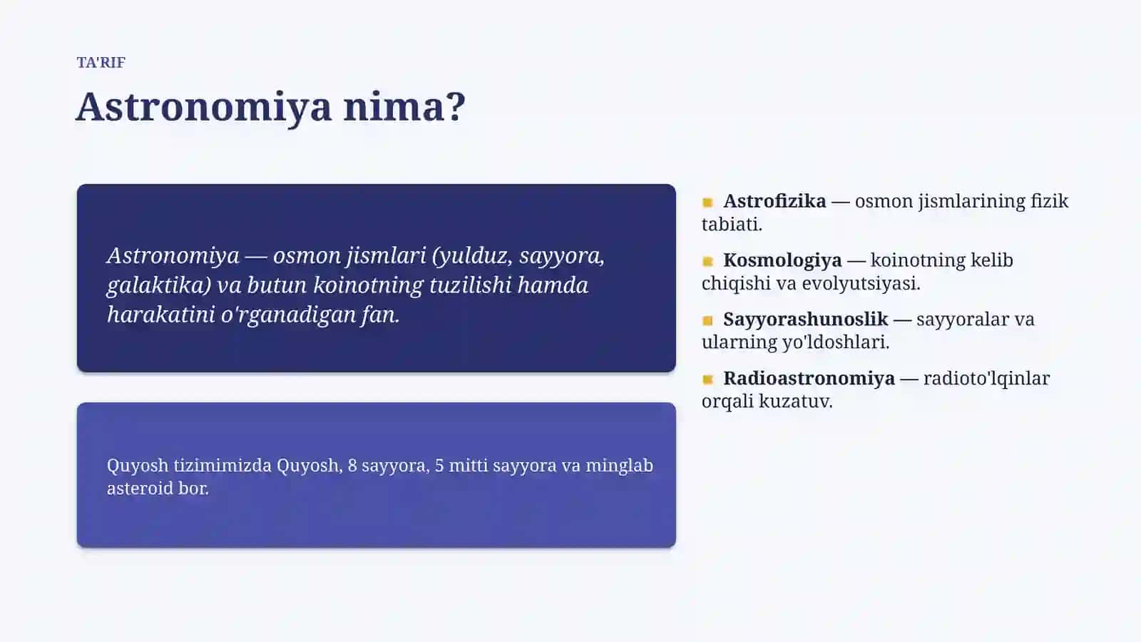 FAN · ASTRONOMIYA 4