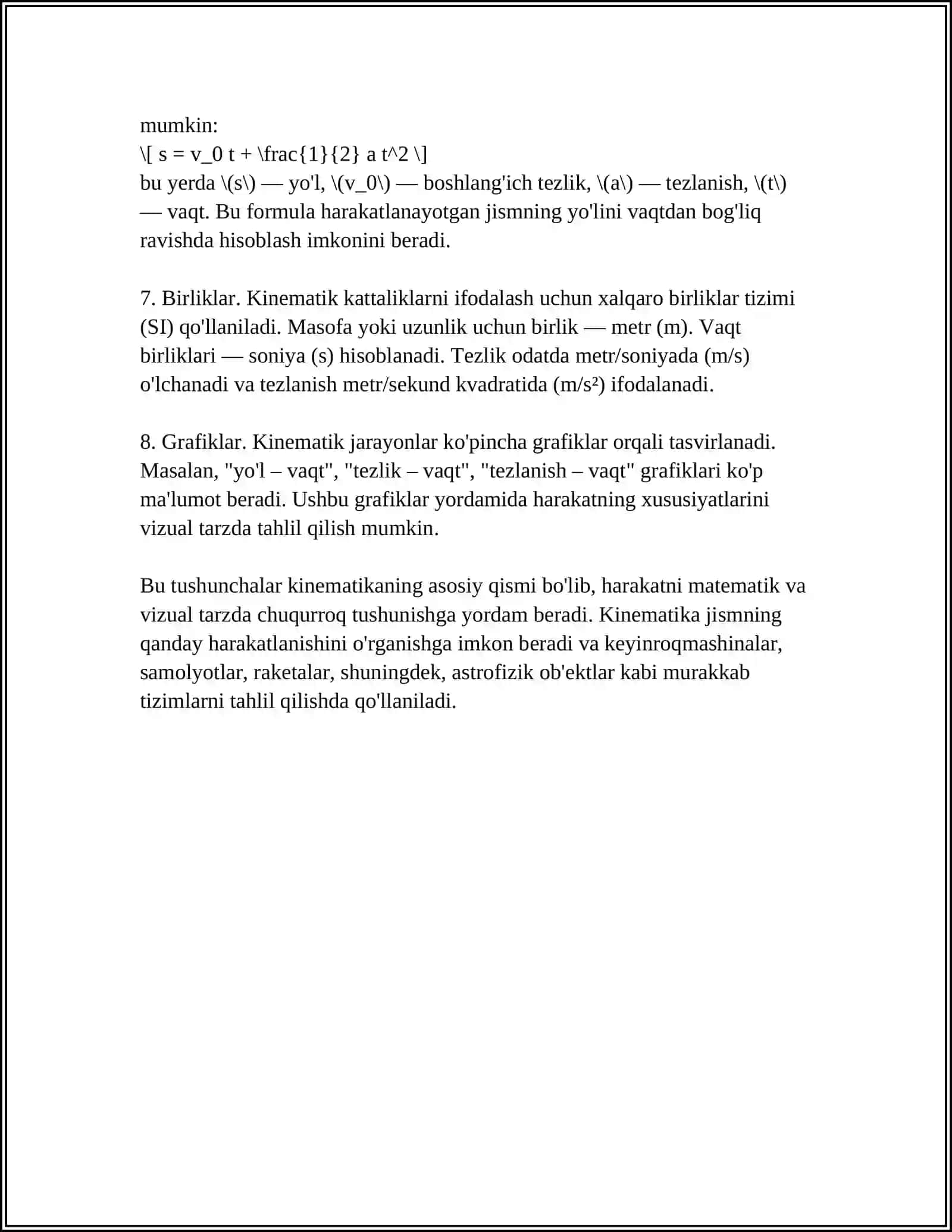 KINEMATIKA 4