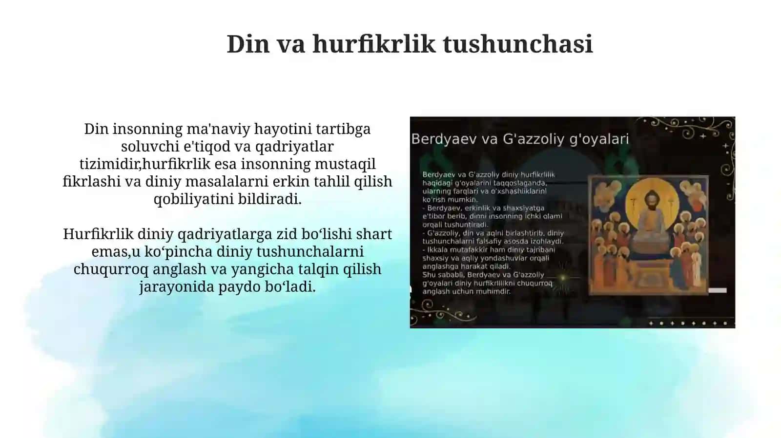 "Dinvahurfikrlik" 4