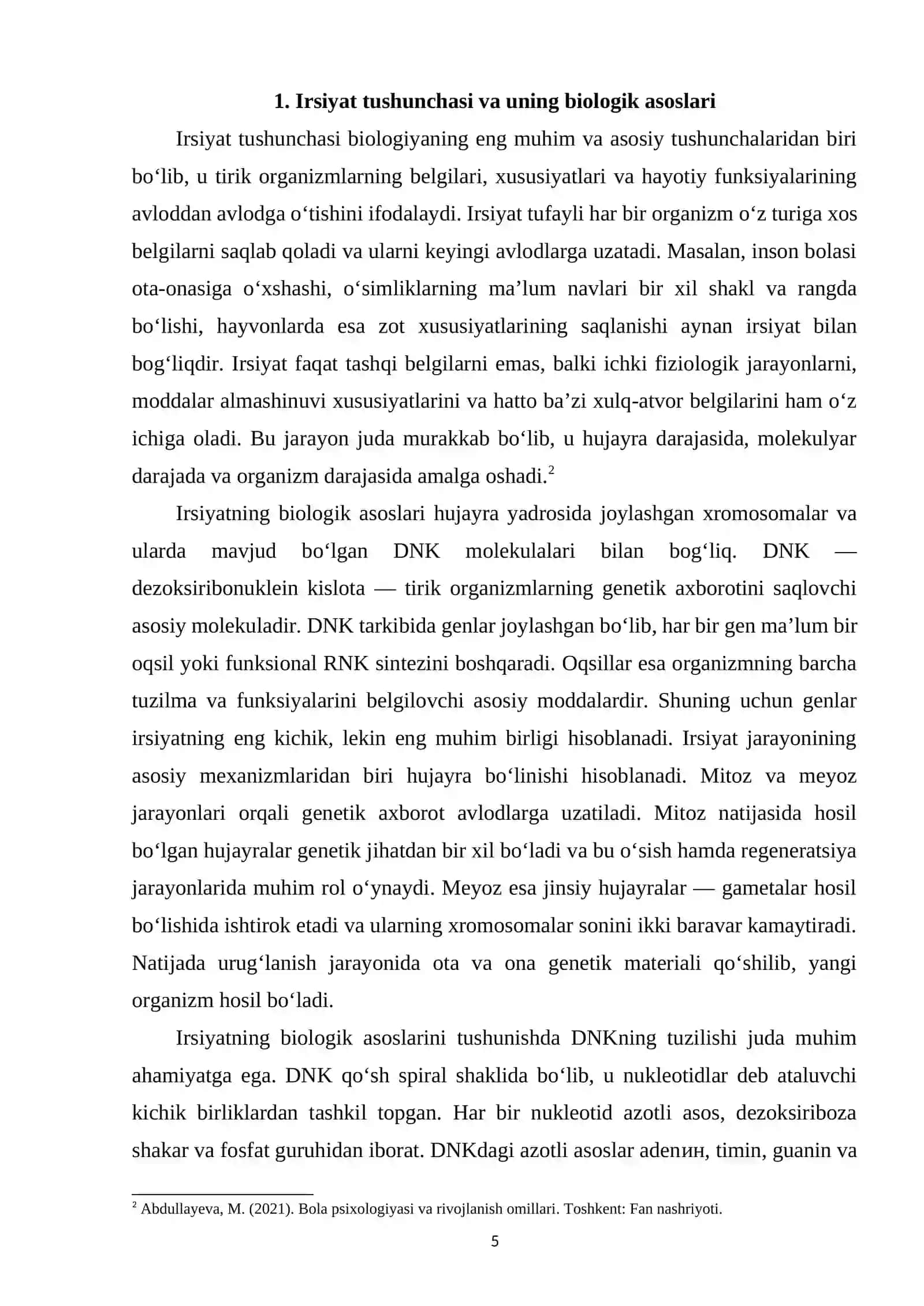 Irsiyatning bola tarbiyasidagi oʻrni 4